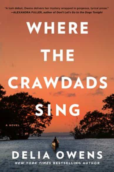 For years, rumors of the “Marsh Girl” have haunted Barkley Cove, a quiet town on the North Carolina coast. So in late 1969, when handsome Chase Andrews is found dead, the locals immediately suspect Kya Clark, the so-called Marsh Girl. But Kya is not what they say. Sensitive and intelligent, she has survived for years alone in the marsh that she calls home, finding friends in the gulls and lessons in the sand. Then the time comes when she yearns to be touched and loved. When two young men from town become intrigued by her wild beauty, Kya opens herself to a new life—until the unthinkable happens.  Where the Crawdads Sing is at once an exquisite ode to the natural world, a heartbreaking coming-of-age story, and a surprising tale of possible murder. Owens reminds us that we are forever shaped by the children we once were, and that we are all subject to the beautiful and violent secrets that nature keeps.